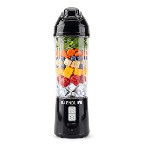 BlendLife BLAZE Made in India 700ml Blender, Mixer, Juicer, Grinder | Patented Auto Pulse & Reverse Blend | Inbuilt Sipper + Handle | Strainer + Travel Lid | ISI Certified | Doorstep Warranty  Amazon.in: Home & Kitchen